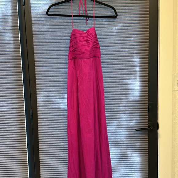 Magenta Chiffon Maxi - Picture 3 of 4